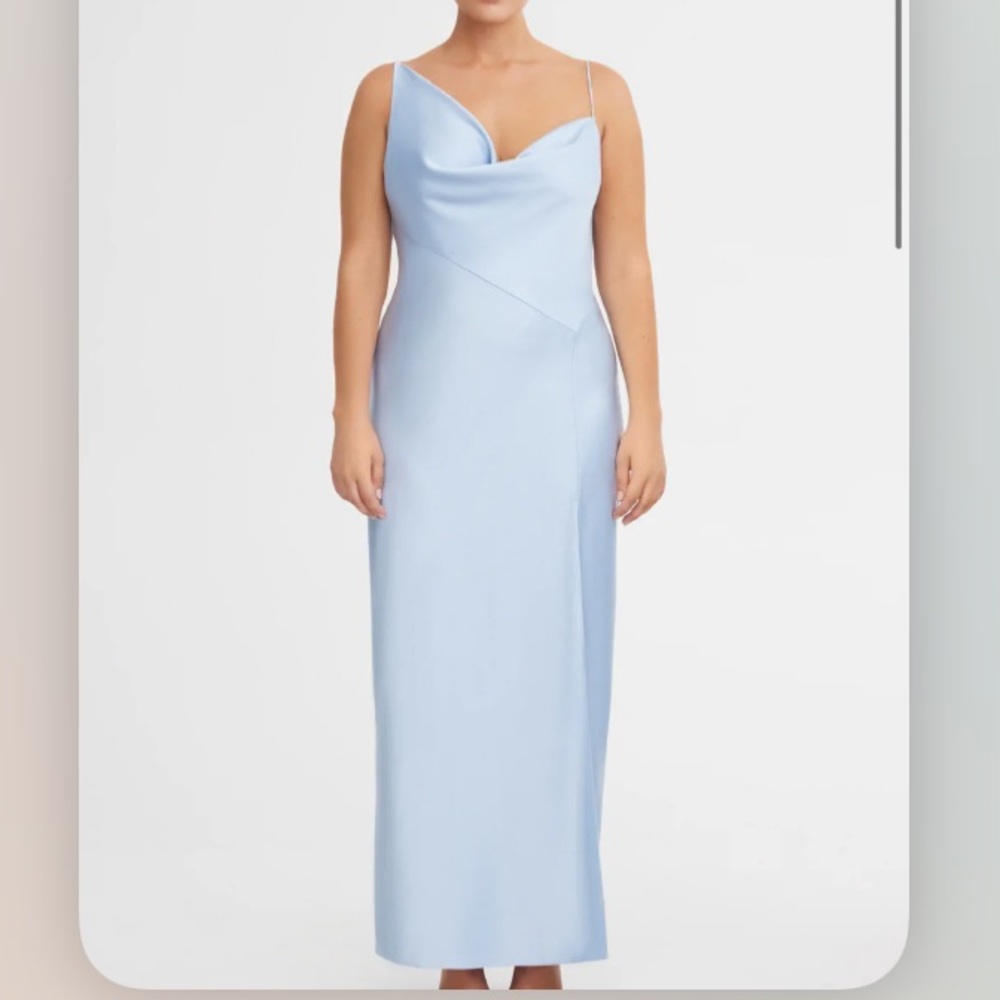 Anthropology/Significant Other Annabel Bias Dress in ice blue Ltd Size AU12/US8